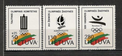 Lituania.1992 Olimpiada de vara BARCELONA GL.20 foto