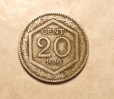 ITALIA 20 CENTISIMI 1919