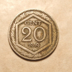 ITALIA 20 CENTISIMI 1919