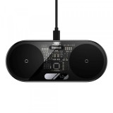 Incarcator Retea Wireless Baseus Digital Led Display, 20W, 1.1A, Negru WXSX010101