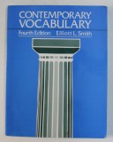 CONTEMPORARY VOCABULARY by ELLIOTT L. SMITH , 1995 , PREZINTA INSEMNARI CU CREIONUL *