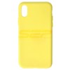 Husa Silicon Galben pentru iPhone XS - High Copy Apple, Protectie Premium