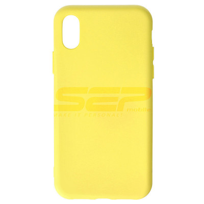 Toc silicon High Copy Apple iPhone XS Yellow foto