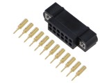 Conector mufă tată 12 pini, pas 2 mm, cablu-cablu/PCB