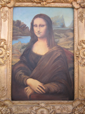 Tablou / Pictura Gioconda, Mona Lisa foto