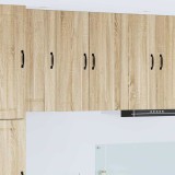 vidaXL Dulap suspendat de bucătărie Stejar Sonoma 30 x 31 x 80 cm 885009