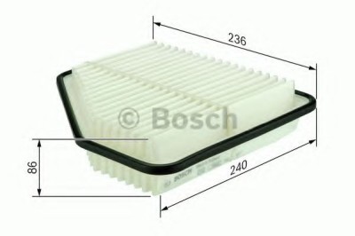 Filtru aer LEXUS IS II (GSE2, ALE2, USE2) (2005 - 2016) BOSCH F 026 400 176 foto
