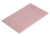 Placă Aluminiu Laminat 1,5mm Cupru 160x100mm