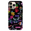 Husa compatibila cu Apple iPhone 11 Pro Max model Neon stickers pattern, Silicon, TPU, Viceversa, Transparent, Carcasa