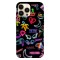 Husa compatibila cu Apple iPhone 11 Pro Max model Neon stickers pattern, Silicon, TPU, Viceversa