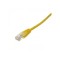 Cablu UTP Well cat5e patch cord 0.5m galben