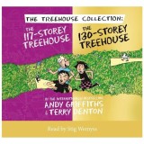 The 117-Storey &amp; 130-Storey Treehouse CD Set Audio Cărți Copii Andy Griffiths Terry Denton