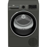 Uscator de rufe Beko B3T43239, Pompa de caldura, 9 kg, 15 programe, Clasa A++, SteamCure, RecycledDry, Motor Inverter, OptiSense, Aquawave, Hygienic R