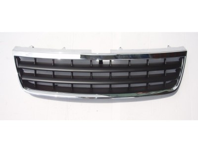 Grila masca fata fata VW TOUAREG (7L), 10.2002-12.2006, cu rame cromate; negru/crom; TUNING, foto