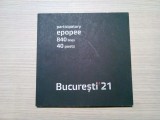 BUCURESTI`21 PARTICIPATORY EPOPEE - 840 Lines 40 Poets - Svetlana Carstean -2021