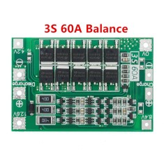 Modul BMS 18650 3S 60A acumulatori Li ion