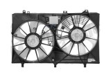 GMV radiator electroventilator Lexus RX, 2009-2015, RX350, motor 3.5 V6, benzina, cutie automata, cu AC, 375/375 mm; 3 pini, cu modul de control elec