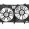 GMV radiator electroventilator Lexus RX, 2009-2015, RX350, motor 3.5 V6, benzina, cutie automata, cu AC, 375/375 mm; 3 pini, cu modul de control elec