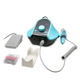 Mașină de manichiură și pedichiură 45000 rpm, 65W Global Fashion 720, turcoaz