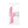 Luxe Aura Pink - Vibrator Rabbit cu Aspirator pentru Clitoris, 19,5x3,8 cm, Orion