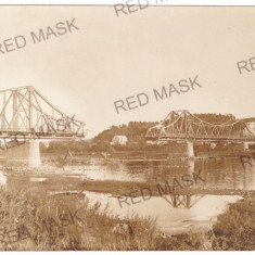 5150 - CERNAUTI, Bucovina, Bridge distroyed ( 16/12 cm ) - old postcard - unused