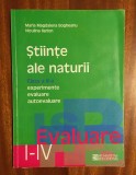 STIINTE ALE NATURII Clasa a III-a EVALUARE - Bogheanu, Ilarion (2002, Ca noua!)