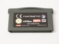 Joc Nintendo Gameboy Advance GBA - Fantastic 4 foto