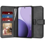 Husa 360 Oppo Reno14 F Asteroid GSM Diary Book, negru