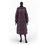 Geaca dama oversize Antonio Gatti culoare violet GF010, 34, 36, 38, 40, 42, 44, 46, 48, 50, 52, Poliester