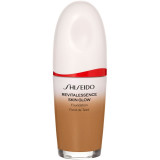 Shiseido Revitalessence Skin Glow Foundation Machiaj usor cu efect de luminozitate SPF 30 culoare Bronze 30 ml