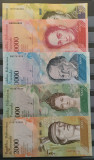 Set complet bancnote 2 - 100 000 bolivares - Venezuela