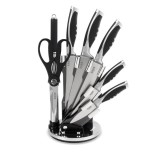 Set de cutite si Ustensile de bucatarie cu suport Zass Gourmet ZG-KS 04 - NOU