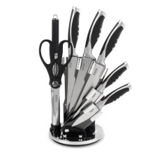 Set de cutite si Ustensile de bucatarie cu suport Zass Gourmet ZG-KS 04 - NOU