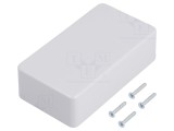 Carcasa Universala TEKO ABS Gri 55x100x29mm COFFER 1.5 Fixare PCB Ghidaje