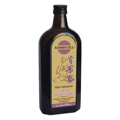 Otet Balsamic de Kombucha si Grapefruit Seeds 500 mililitri Medica foto