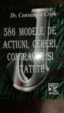 586 modele de actiuni, cereri, contracte si statute