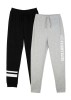 SET 2 buc Pantaloni Trening copii brand BONPRIX Mar.116/122 , 6-7 ani, Unisex, Negru