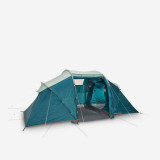 Cort camping 4 Persoane 2 Camere structură cu bețe ARPENAZ 4.2, Quechua