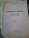 Andersen in Romania, O calatorie pe Dunare acum o suta de ani - Marcel Romanescu