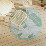 vidaXL Covor de exterior, ARAKIL verde, &Oslash;120 cm, PP