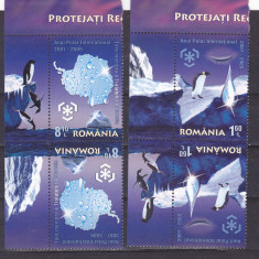 ANUL POLAR INTERNATIONAL,TETE-BECHE ,RAR! 2009,MNH ** ROMANIA.