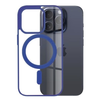 Husa pentru iPhone 15 Pro - Techsuit MagSafe Pro - Blue foto