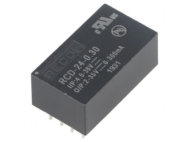Convertor DC/DC 4.5-36V Intrare 2-35V Iesire 300mA PCB