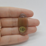 Cabochon fluorit galben 38x18x7mm c27