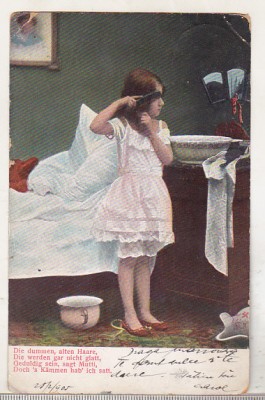 bnk cp Germania - Felicitare - uzata - 1905 foto
