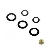 Geam Camera Spate Samsung Galaxy A52 5G A526 / A52 A525 Wide + UltraWide + Macro + Depth + Blitz Negru