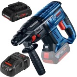 Bosch GBH 180-LI + ProCORE + GAL 1880 CV - Rotopercutor SDS-Plus 2 J + Set acumulator si incarcator Li-Ion 18 V 4 Ah