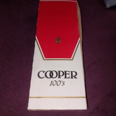 cartus de tigari Vechi COOPER 100S SEKAP GRECCE ambala vechi Gol de Colectie