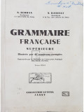 N. Serban - Grammaire francaise superieure (editia 1934)