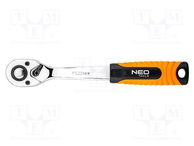 Clichet 1/2 cu comutator 255mm 72 dinți NEO TOOLS